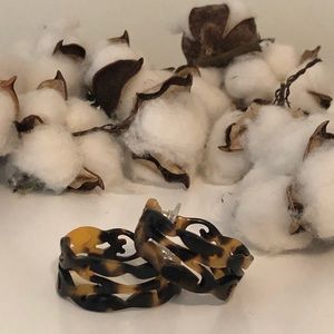 JCrew Tortoise Look Earrings